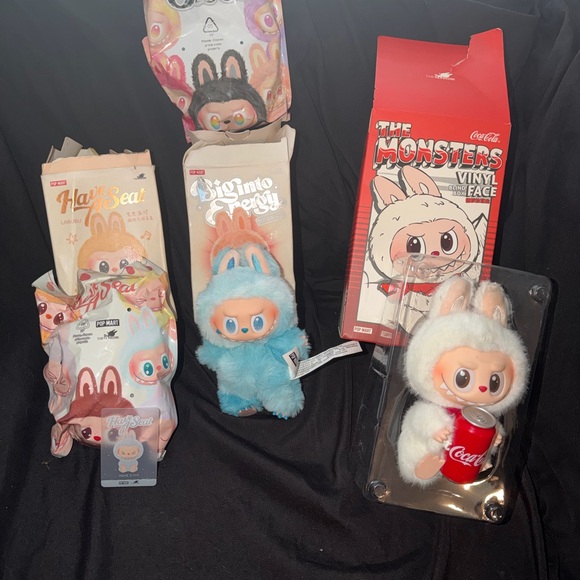 Coca Cola Other - (3) labubus 100% authentic for sale